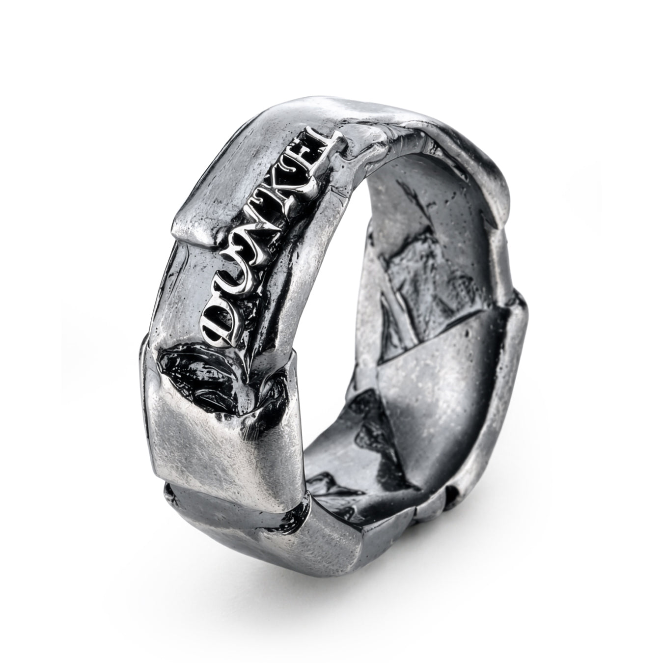 Oxidized Silver Ring