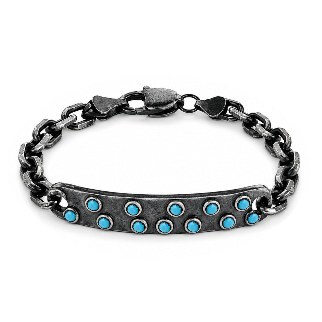 Zonor Silver Turquoise Stone Bracelet