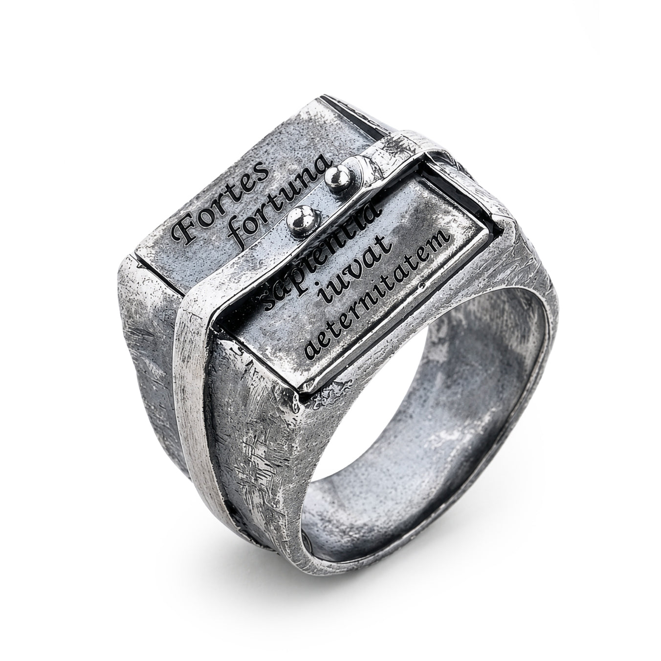 Mul Oxidized Silver Ring