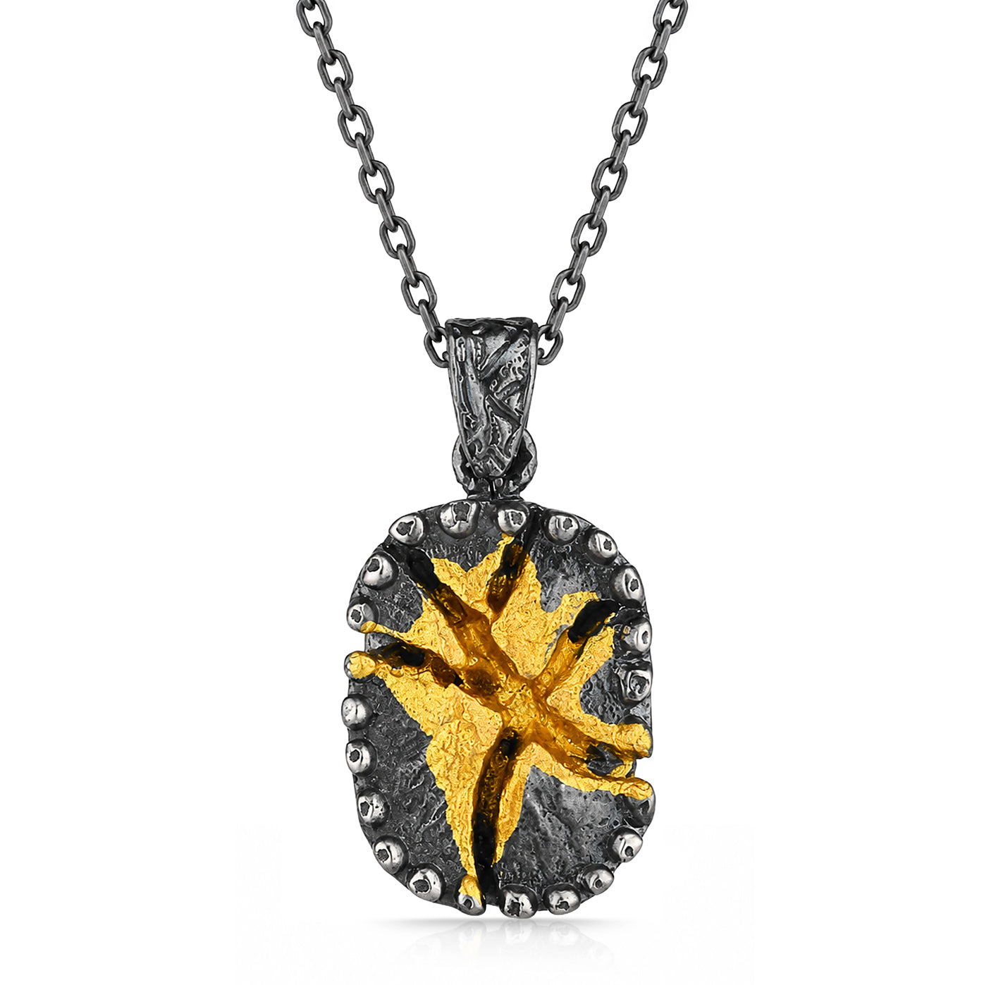 Skye Black Rhodium Plated Silver Necklace