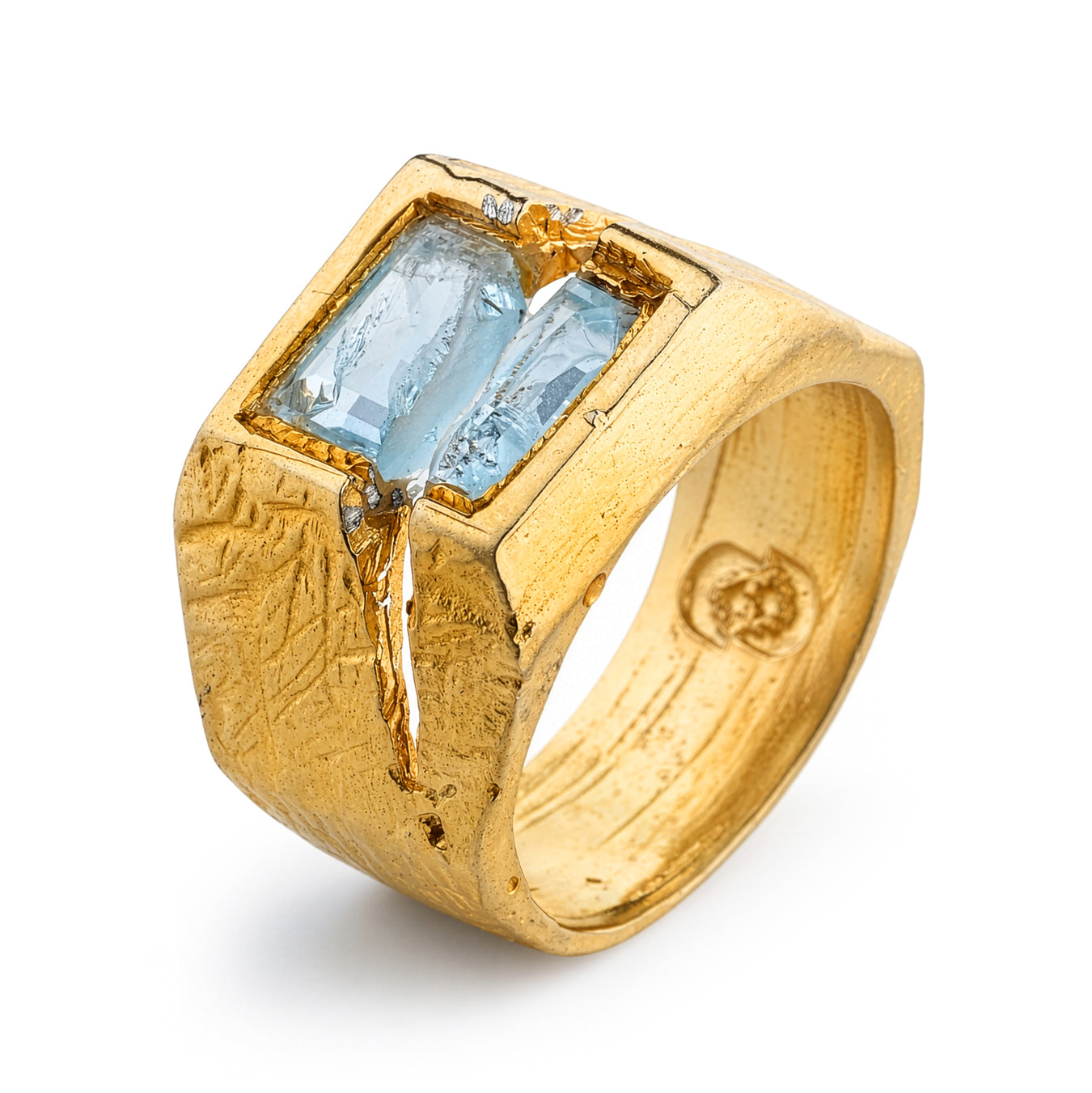 Sprumo Turquoise Stone Silver Ring