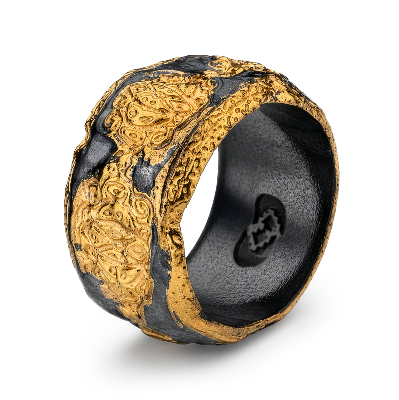 Vind 18K Gold Plated Silver Ring