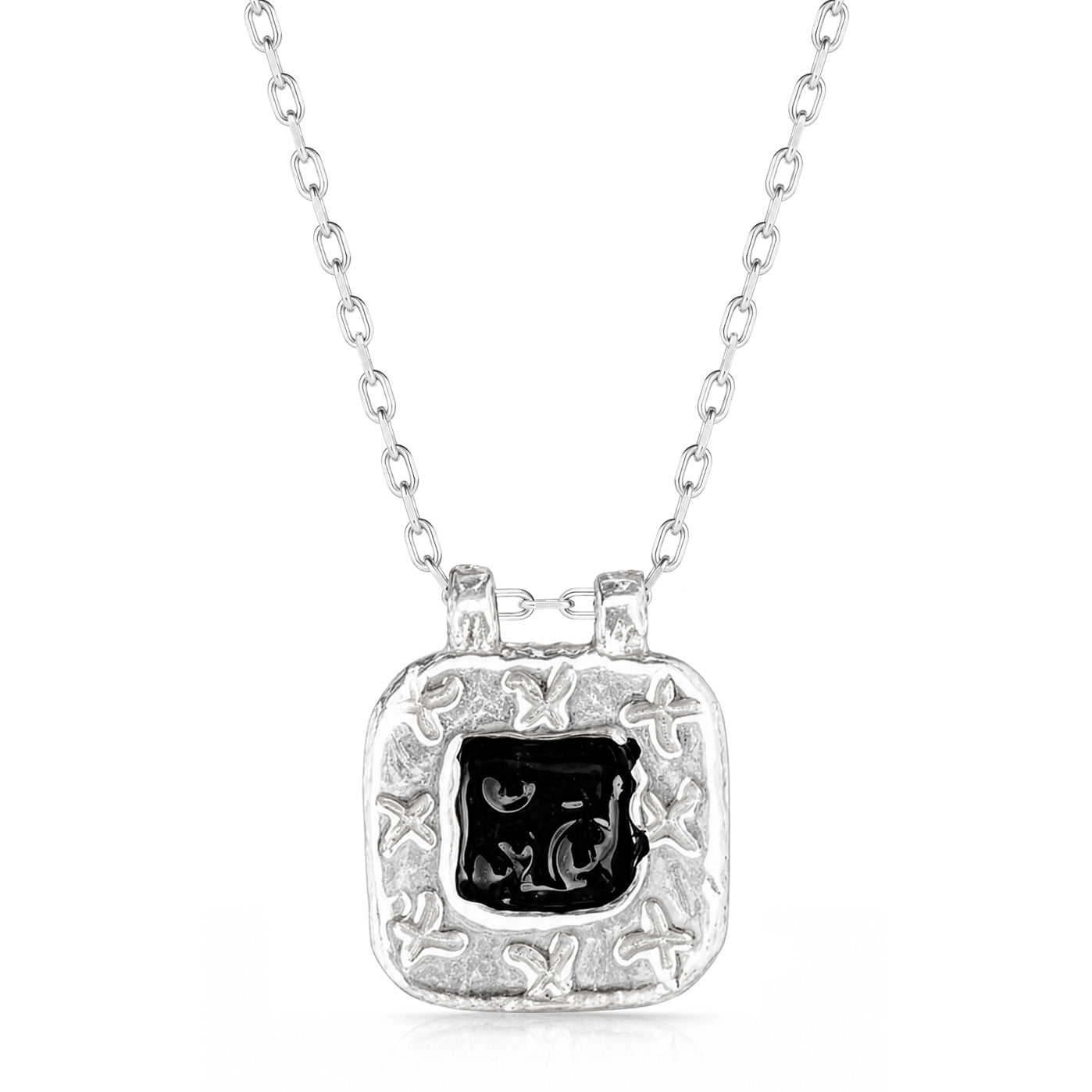 Rilievo Silver Necklace