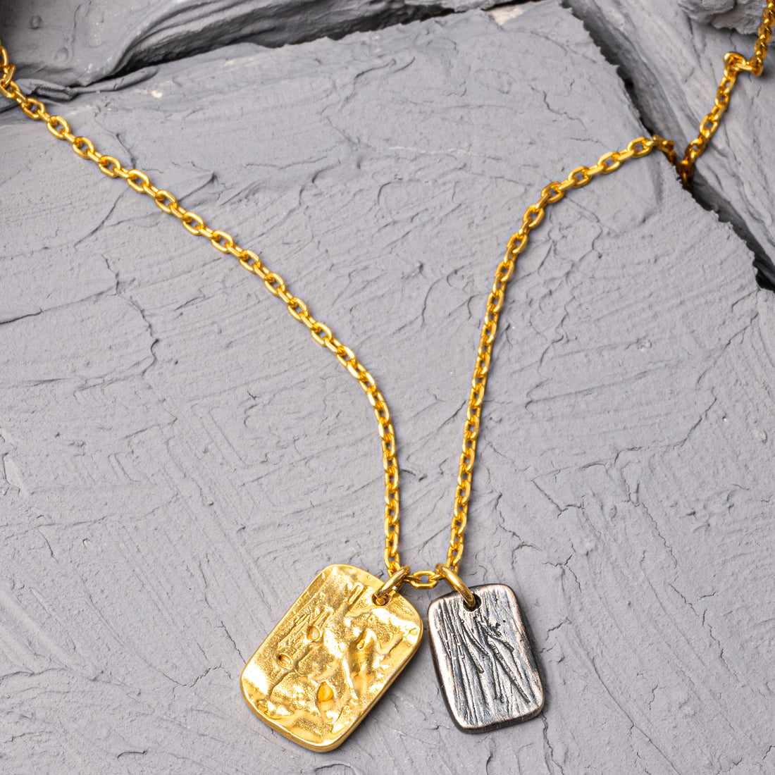 Moxie 18K Gold Plated Silver Necklace