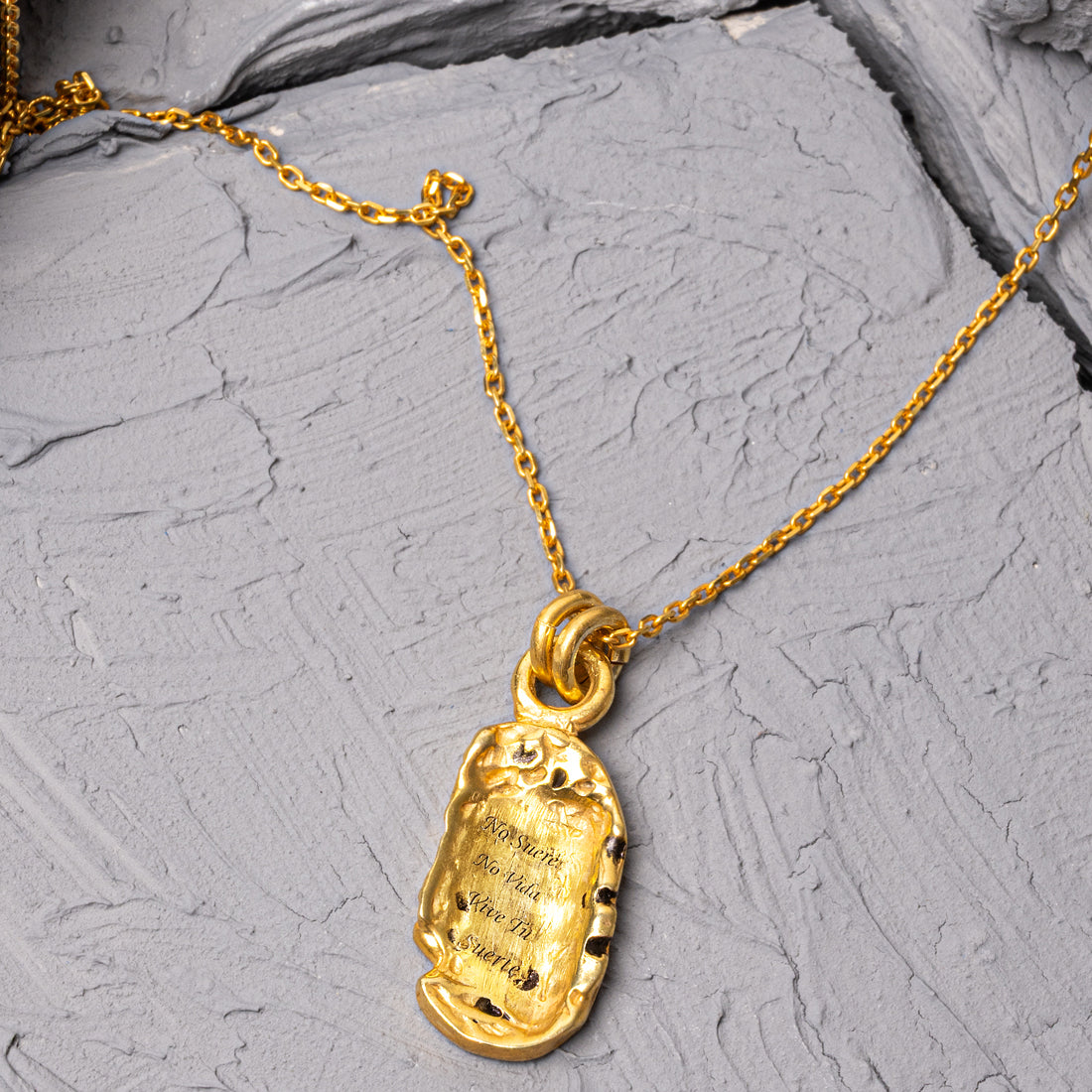 Kriva 18K Gold Plated Silver Necklace
