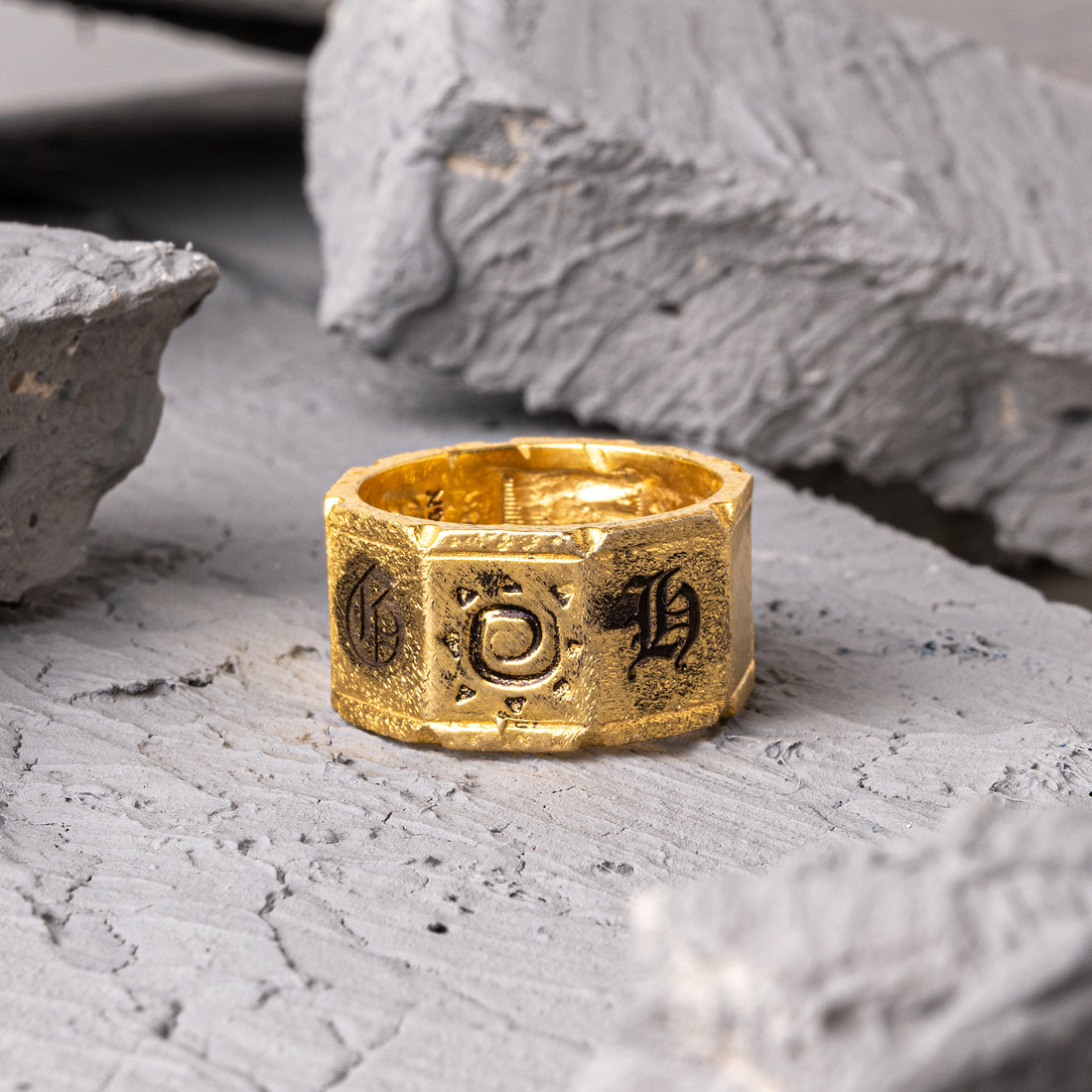 Spira 18K Gold Plated Silver Ring