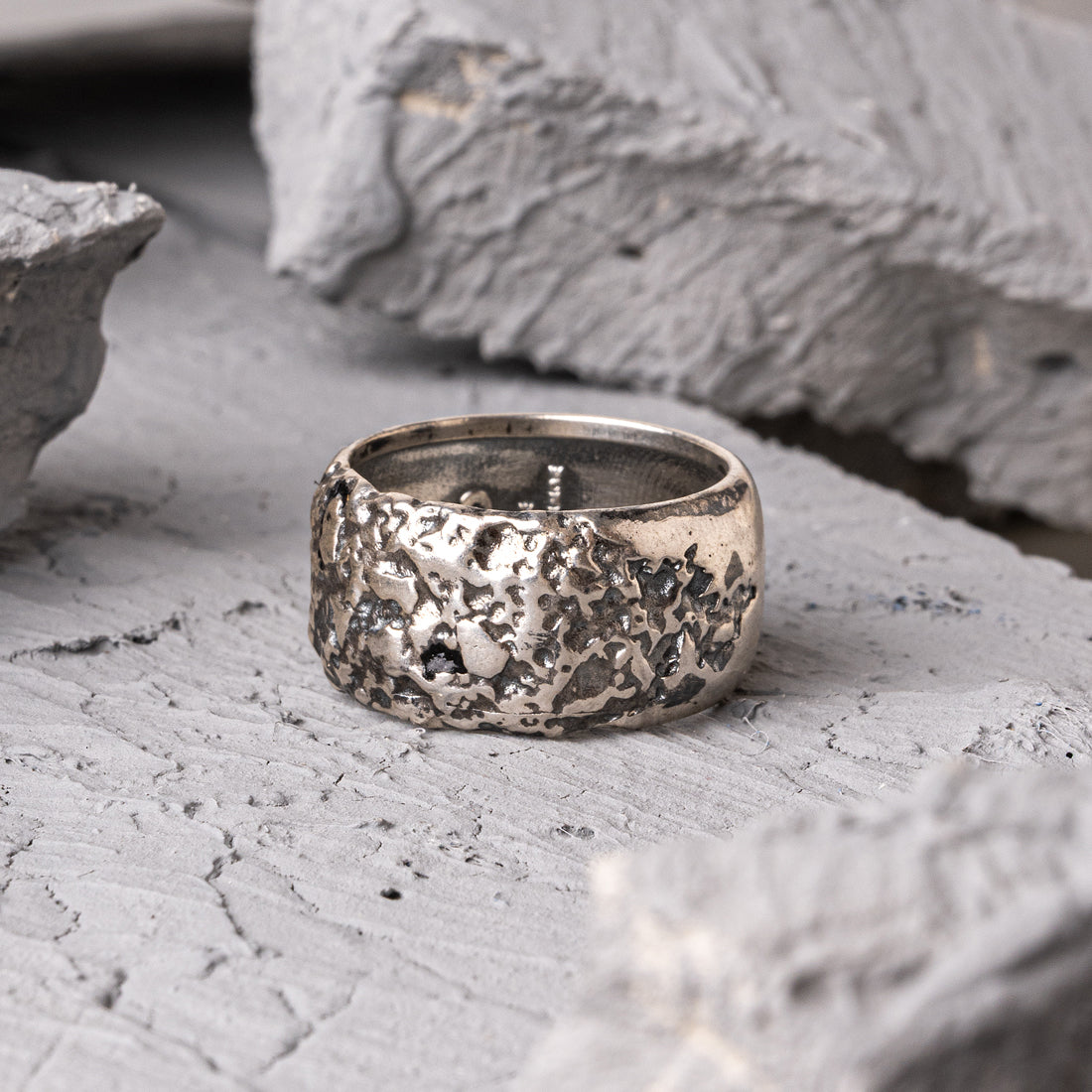 Luz Silver Ring