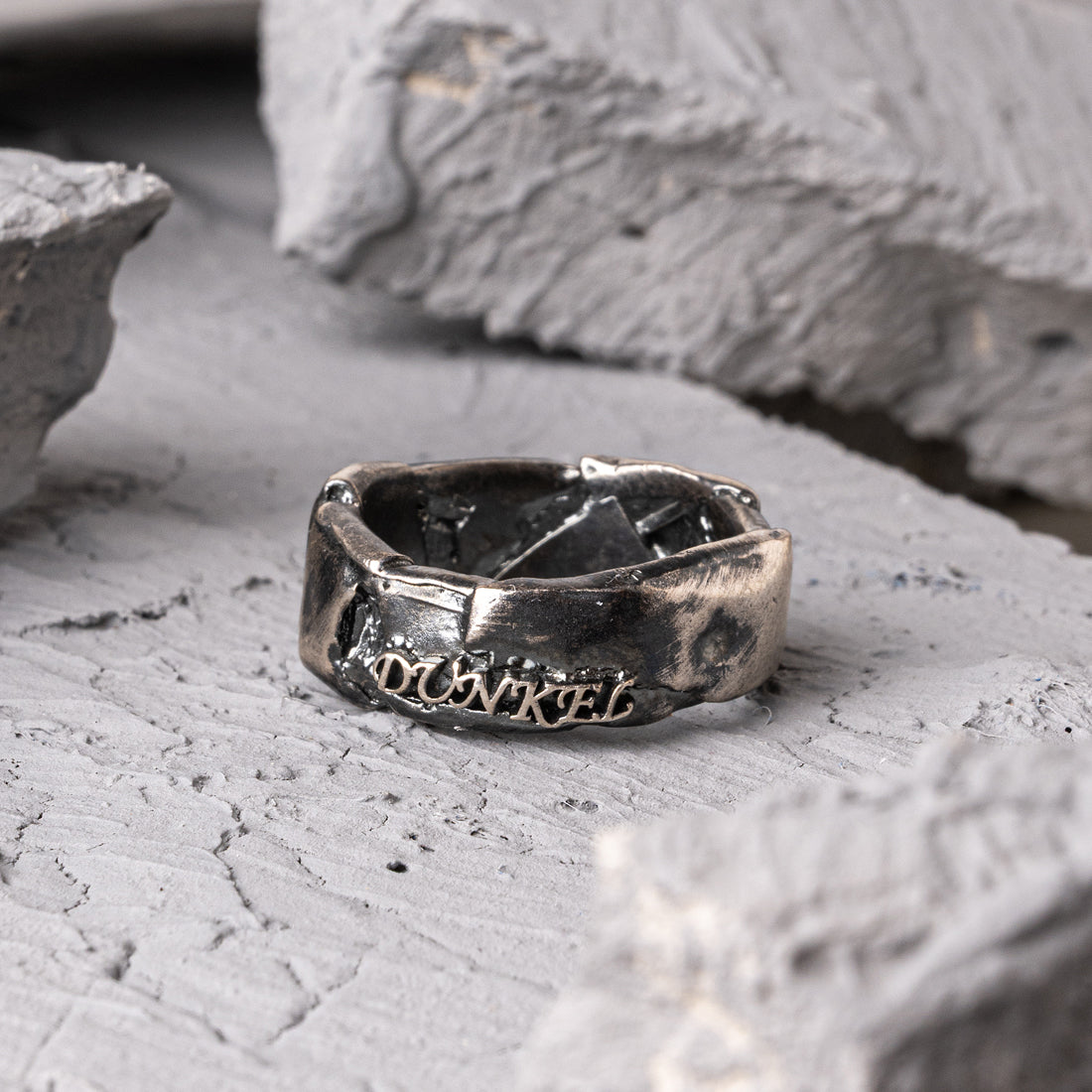 Oxidized Silver Ring